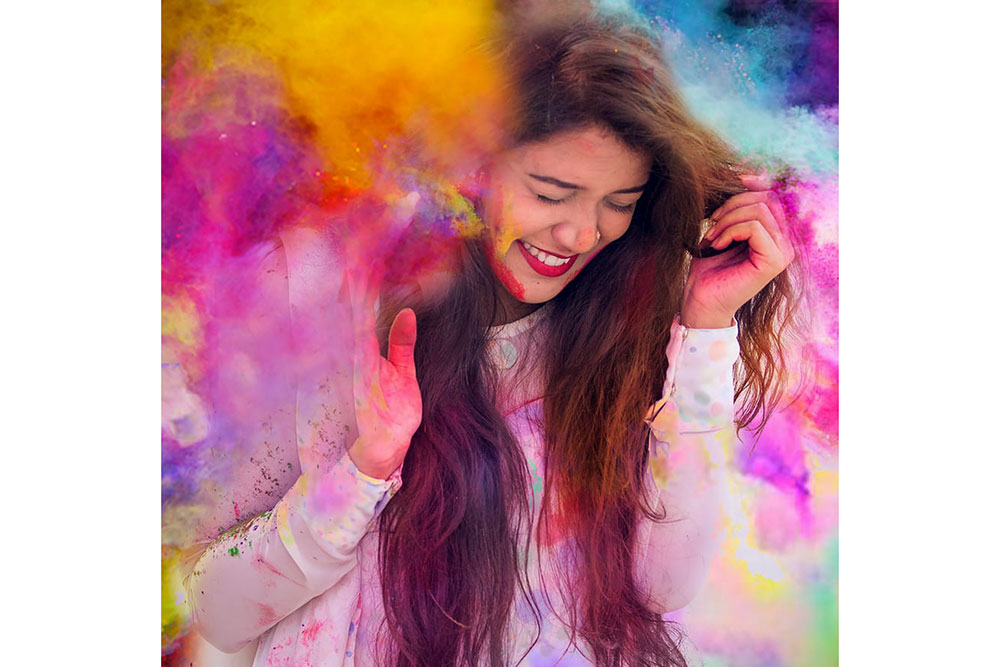 Holi festival image